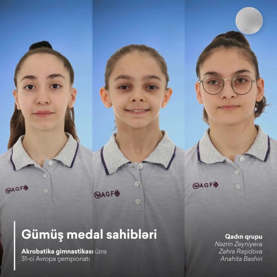 Akrobatika gimnastikası üzrə Azərbaycan yığma komandası Avropa çempionatı temp hərəkətləri proqramında!