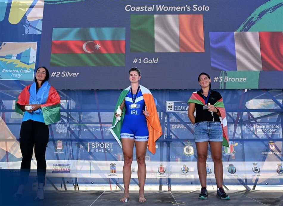 İdmançımız sahil avarçəkməsi üzrə dünya çempionatında!